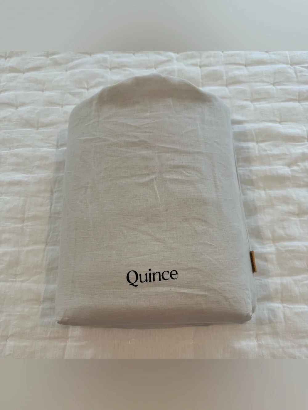 SOLD New Quince European Linen Duvet Cover Set King/CalKing - Sand MSRP $214